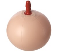 Надувной фитбол со штырьком для насадок Vac U Lock E z Rider Ball With Plug