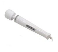 Белый массажер Magic Wand с 10 режимами вибрации
