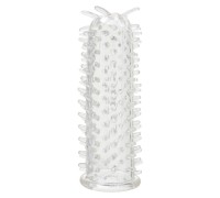Насадка на пенис с усиками Seduction Sleeve прозрачная