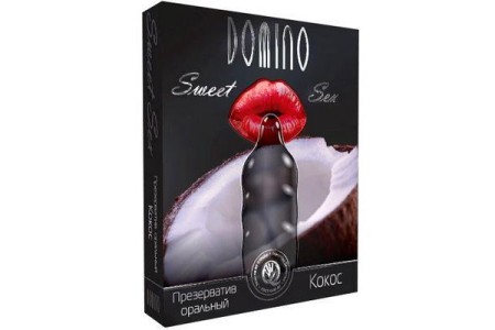 Оральные презервативы Domino Sweet Sex Кокос