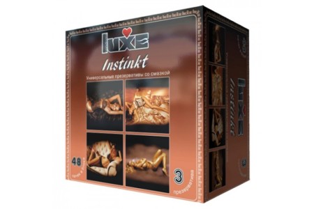 Презервативы Luxe №3 Instinkt 3 шт