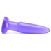 Анальная пробка Basix Rubber Works Beginners Butt Plug Purple - фото 1