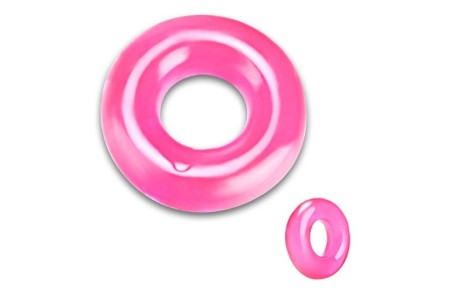 Плотное толстое розовое кольцо на пенис