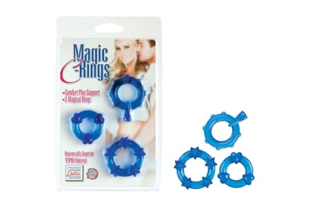 Колечки синие Magic C-Rings