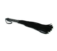 Дизайнерский флоггер с черной ручкой Luxury Fetish