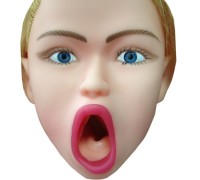 Кукла для секса с открытым ртом и вибрацией 3D Face Love Doll