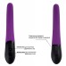 Двойной фиолетовый вибратор Violet - фото 3