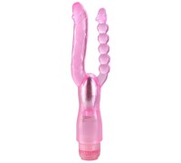 Вибратор двойной Double Pleasure розовый