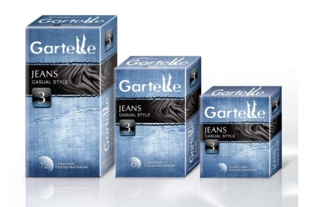 Презервативы Gartelle № 6 Jeans casual style