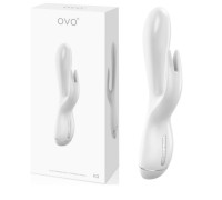 Вибратор Ovo K3 с клиторальным стимулятором