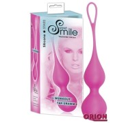Smile Шарики S вагинальные розовые 140 грамм 