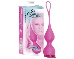 Smile Шарики S вагинальные розовые 140 грамм 