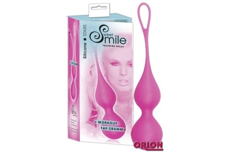 Smile Шарики S вагинальные розовые 140 грамм