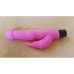 Вибратор с клиторальным стимулятором розового цвета Realistic Skin - фото 2