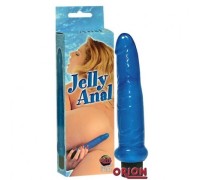 Вибратор анальный Jelly Anal синий