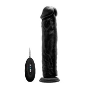 Большой реалистичный вибратор Realistic Cook 11in Black