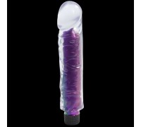 Прозрачный вибратор Crystal Jellie