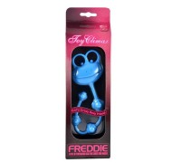 Универсальный силиконовый стимулятор голубой Freddie