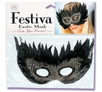 Черная маска Festiva Exotic 