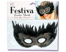 Черная маска Festiva Exotic 