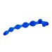 Анальная цепочка голубая Brendy Twist - фото 2