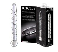 Анальный стимулятор Icicles № 1 из стекла