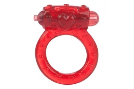 Красное кольцо на пенис Love Stuff