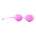 Каплевидные вагинальные шарики Lamour розовые - фото 1