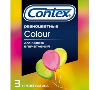 Презервативы Contex №3 Colour разноцветные