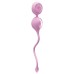 Набор розовых вагинальныx шариков Ovo со смещенным центром тяжести - фото