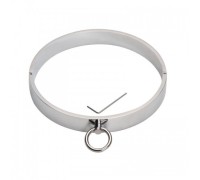 Ошейник стальной мужской с кольцом BDSM Male Collar